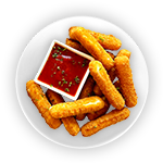 5 Pcs Breaded Mozzarella Sticks 